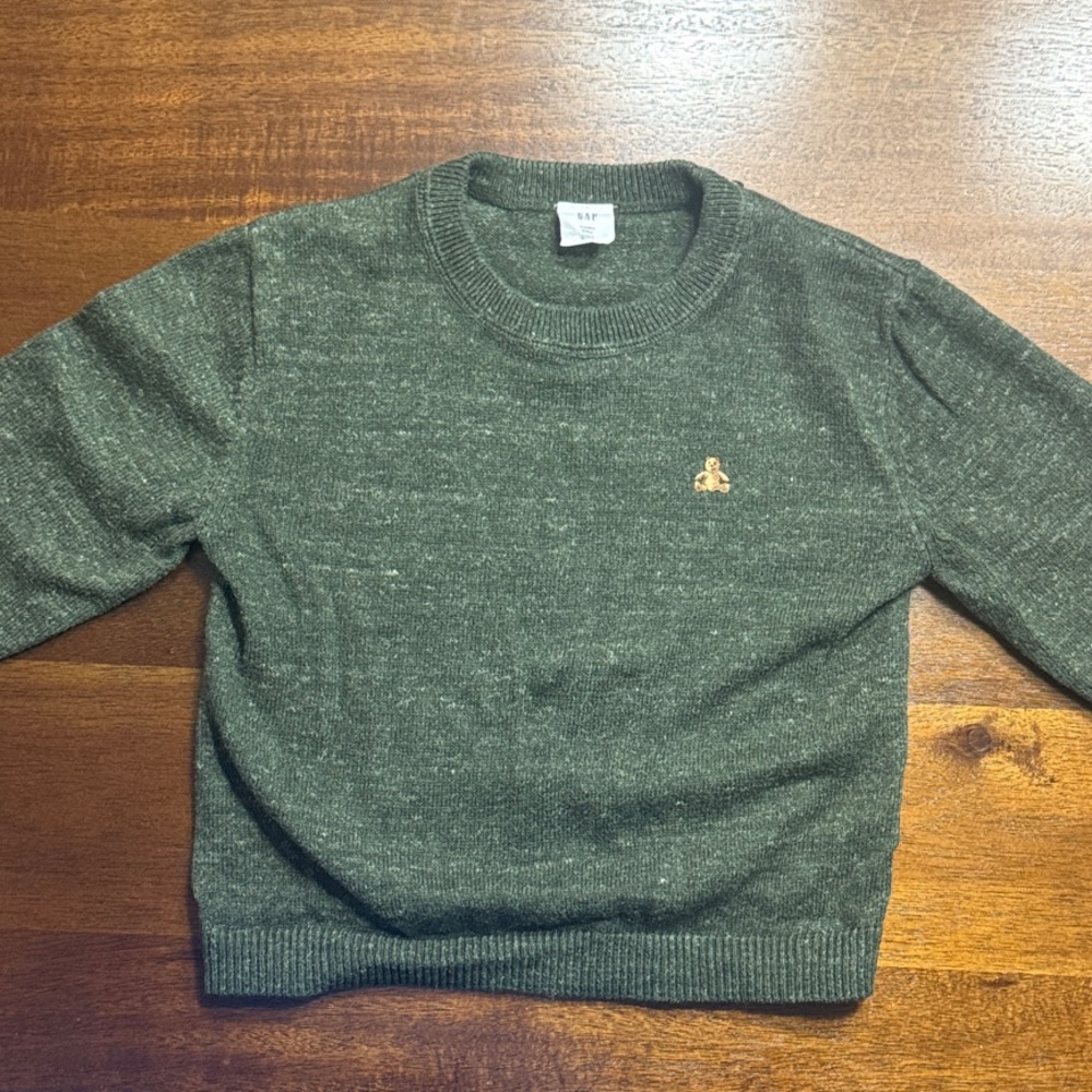 Toddler Green Sweater